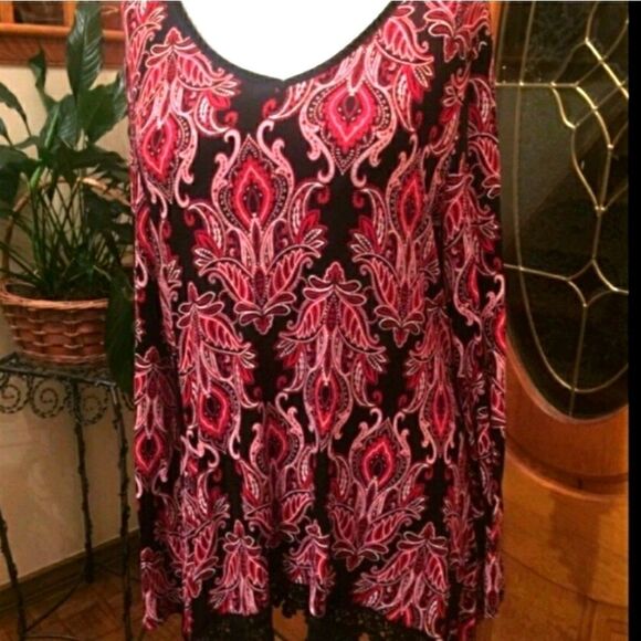 New Directions womens tunic top size M P - Picture 1 of 7